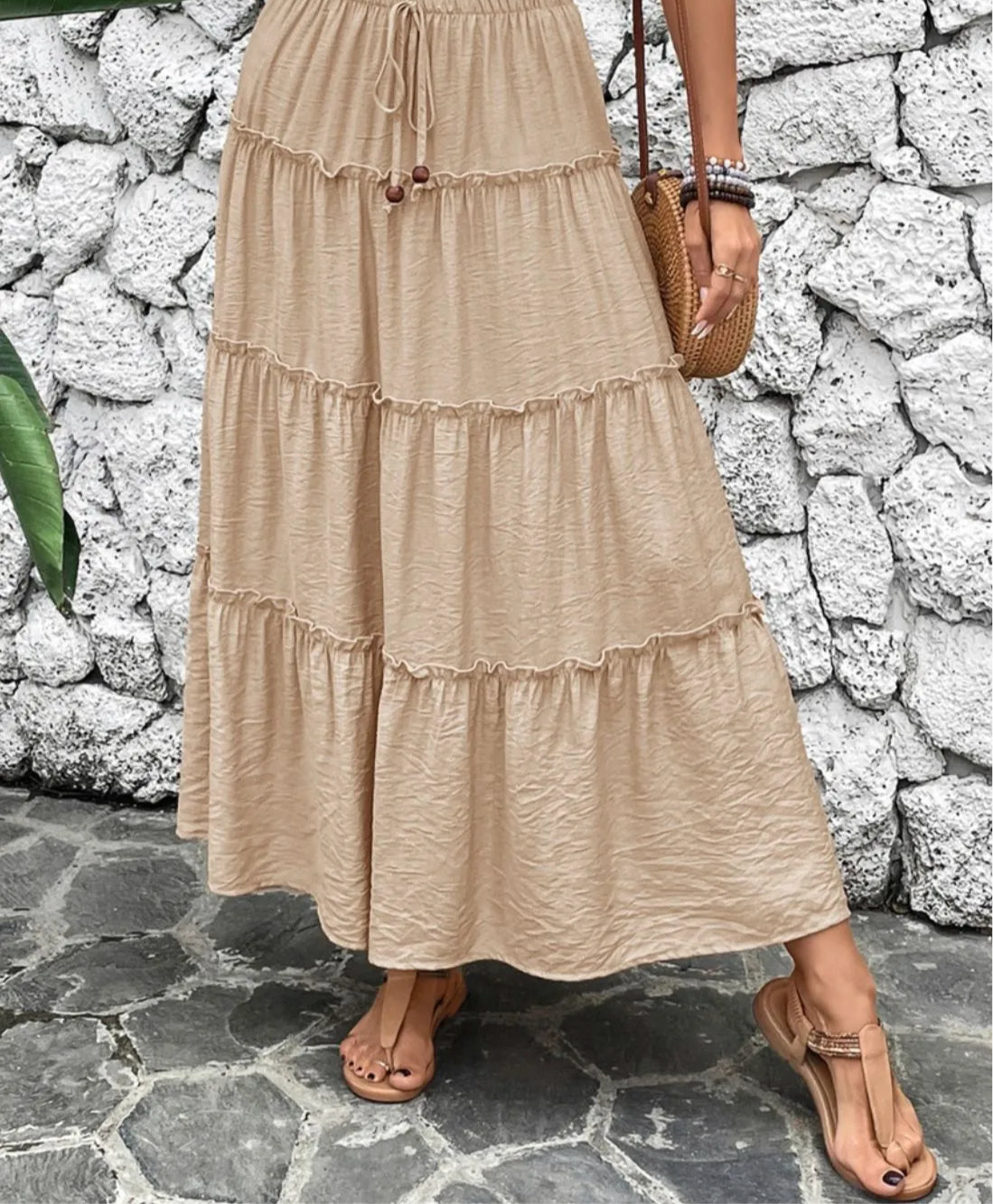 Frill Tiered Skirt