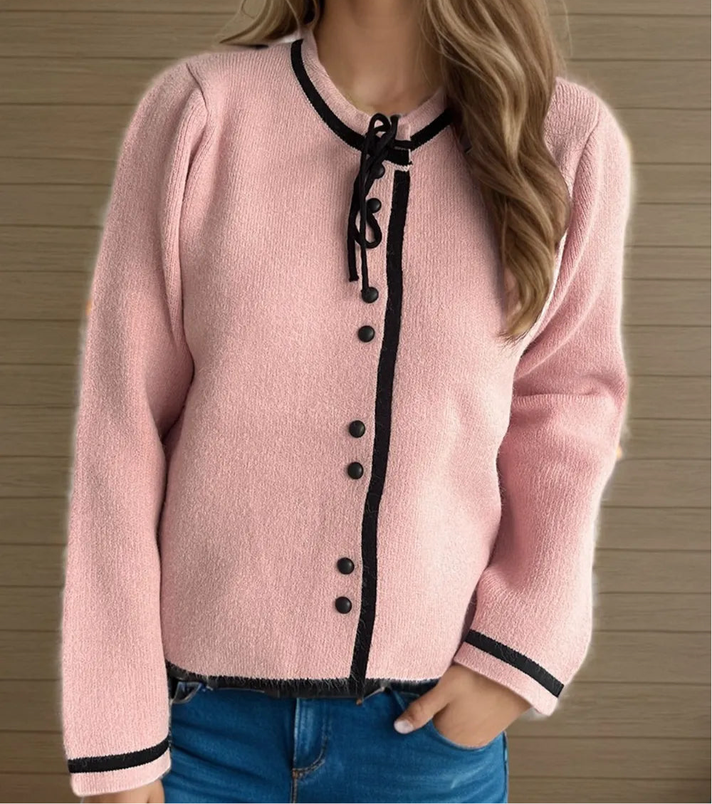 Button Down Long Sleeve Cardigan