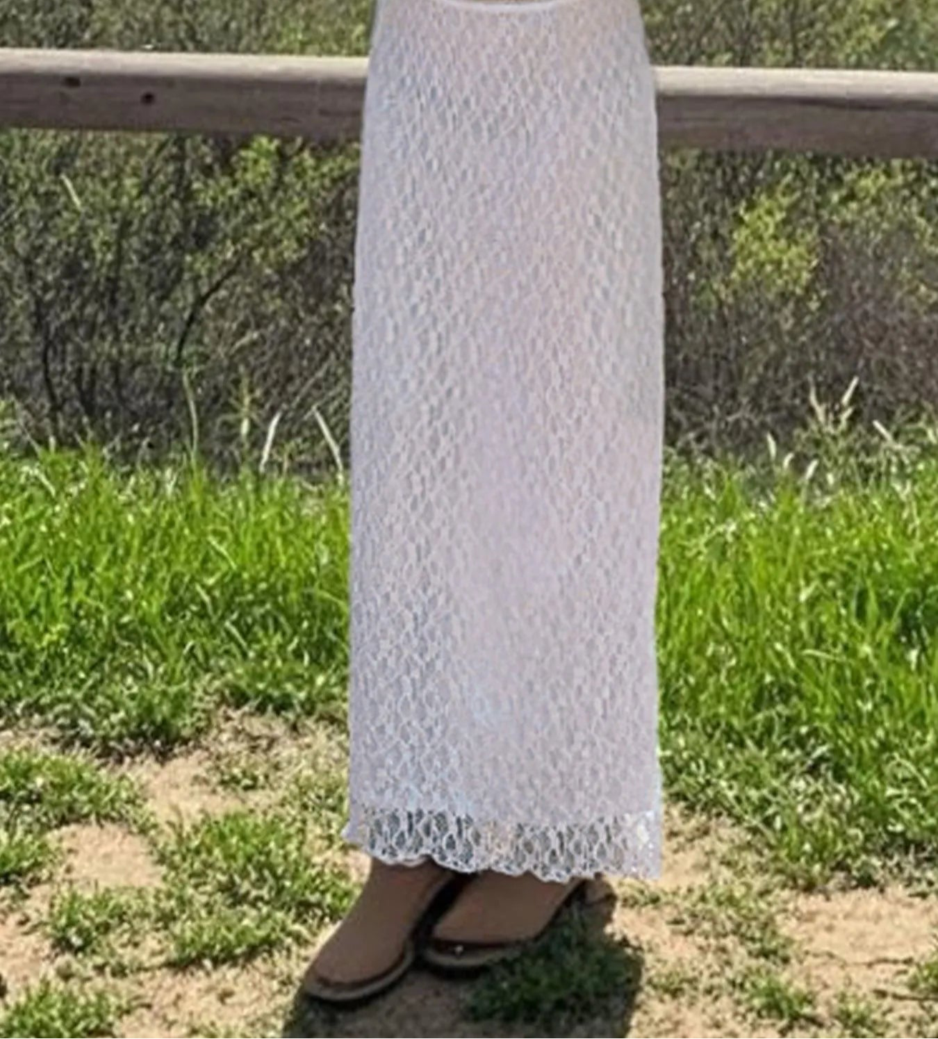 Lace Maxi Skirt