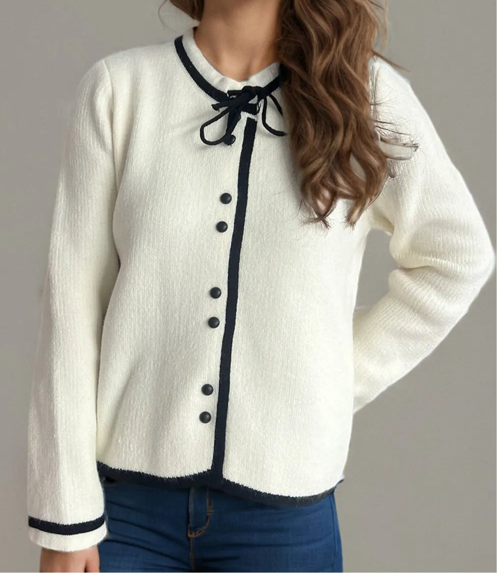 Button Down Long Sleeve Cardigan