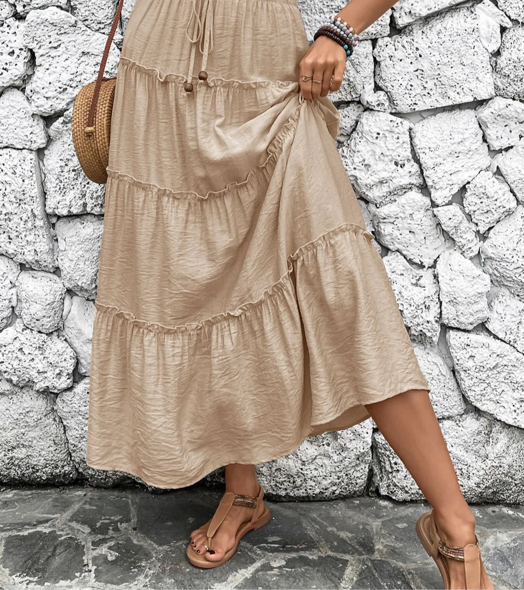 Frill Tiered Skirt