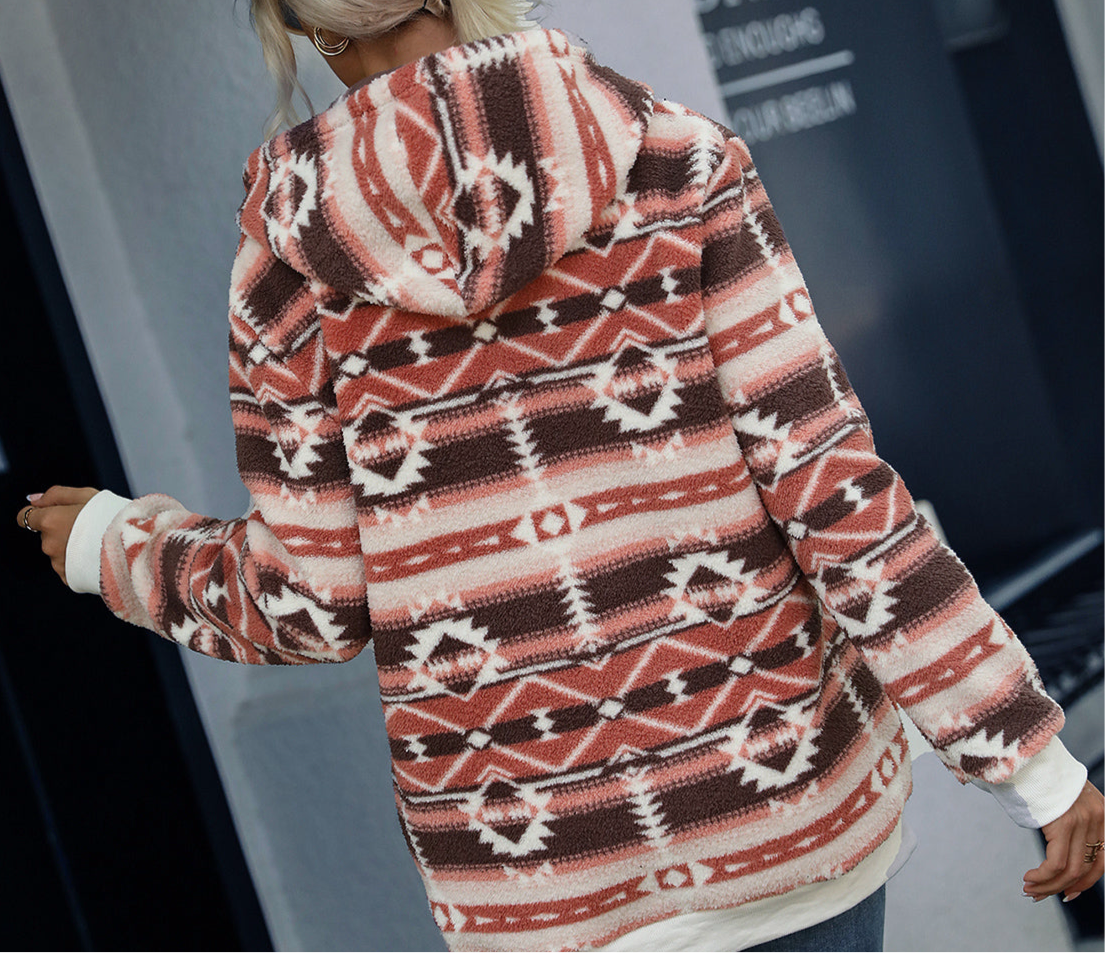 Quarter-Zip Long Sleeve Hoodie