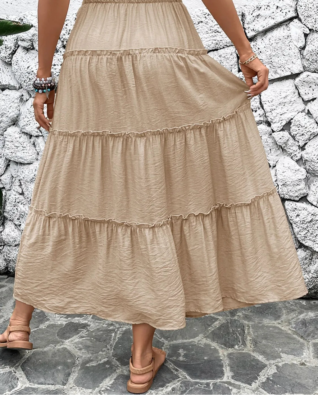Frill Tiered Skirt
