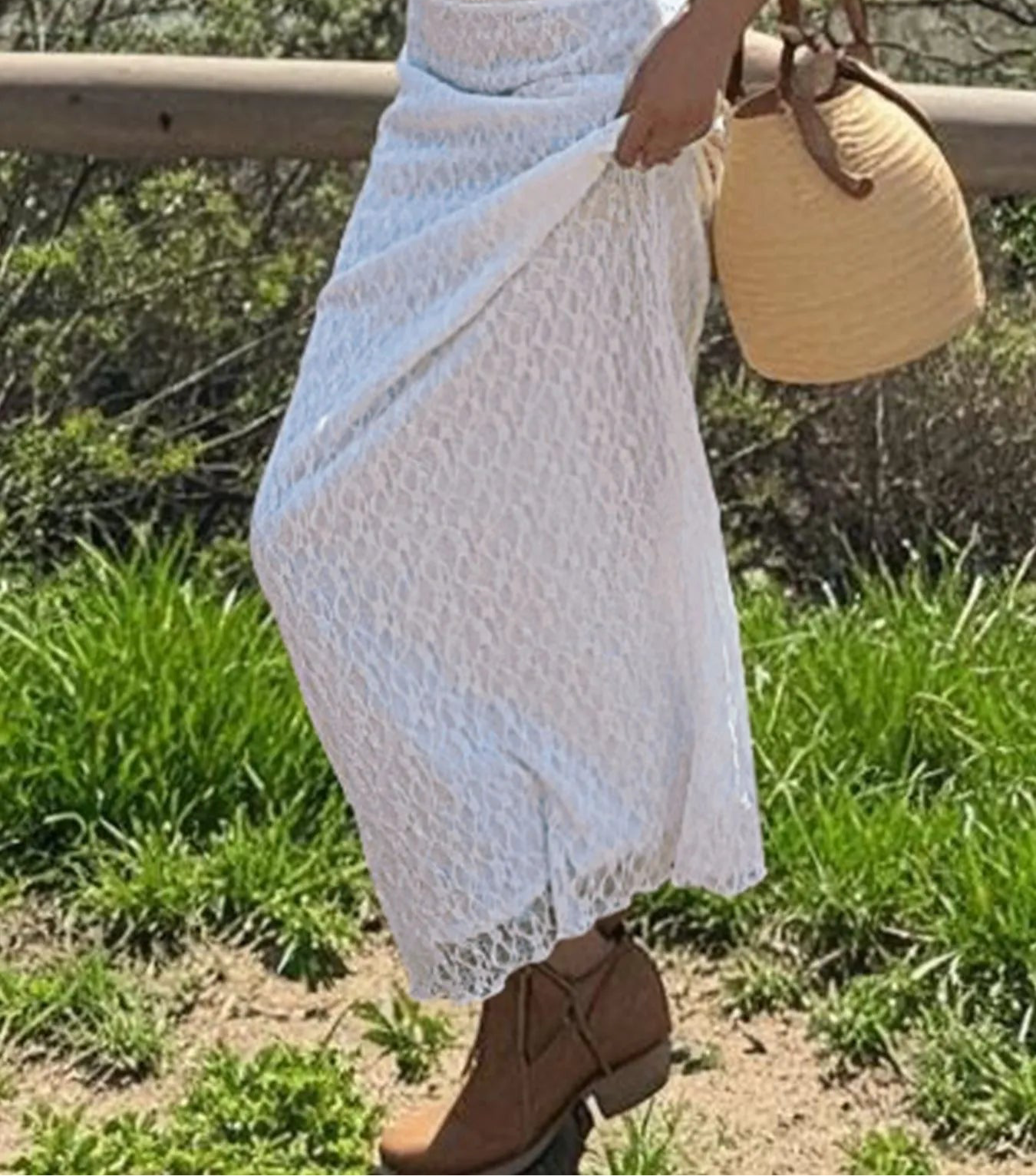 Lace Maxi Skirt