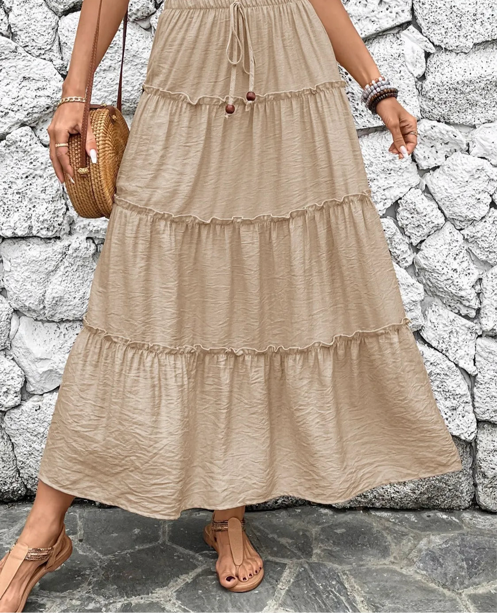 Frill Tiered Skirt